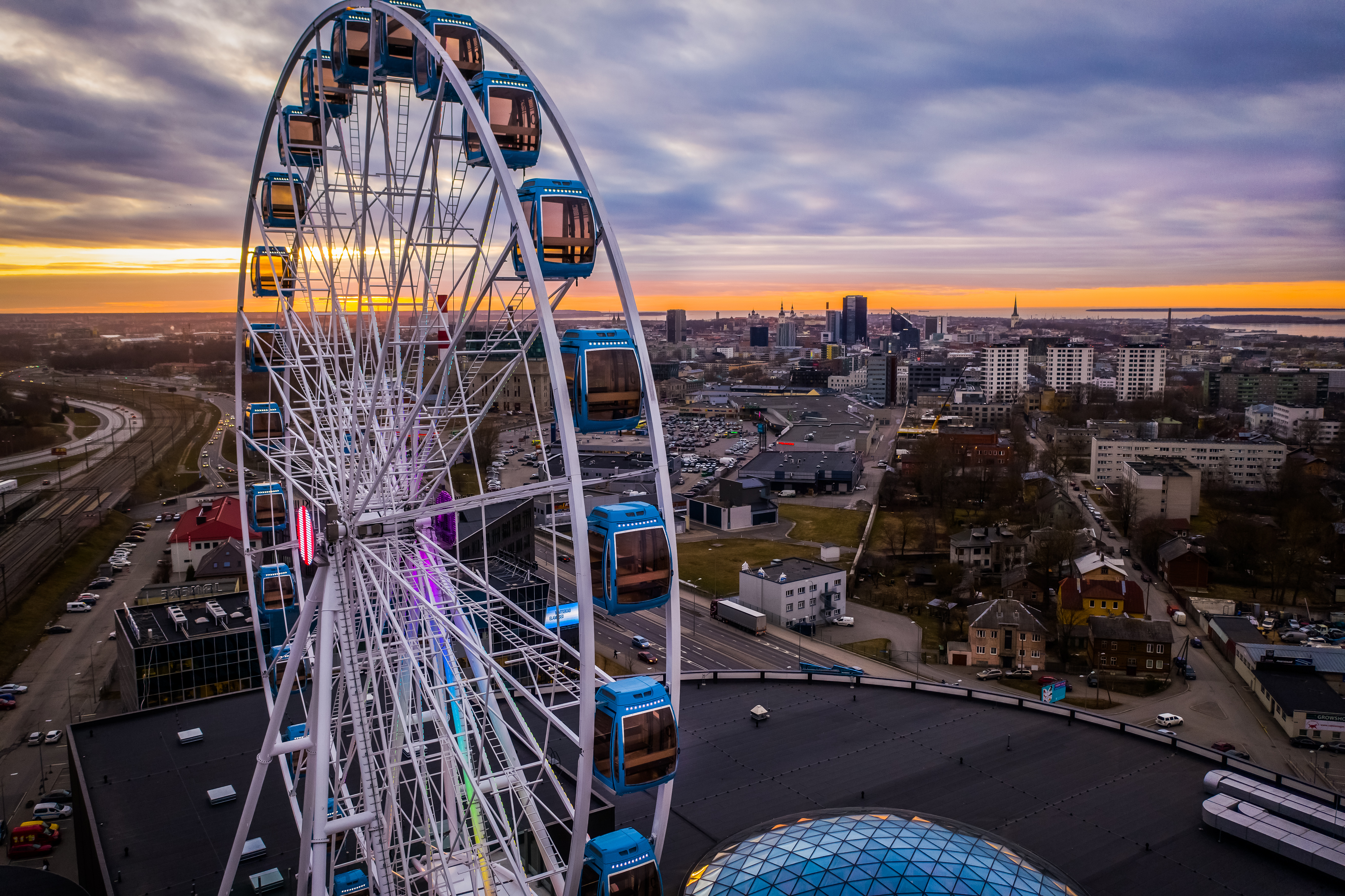 Meklēšanas rezultāta izrādes "Skywheel of Tallinn panorāmas rats" attels